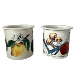 2 Ceramic Dip Chillers by Gourmet Village